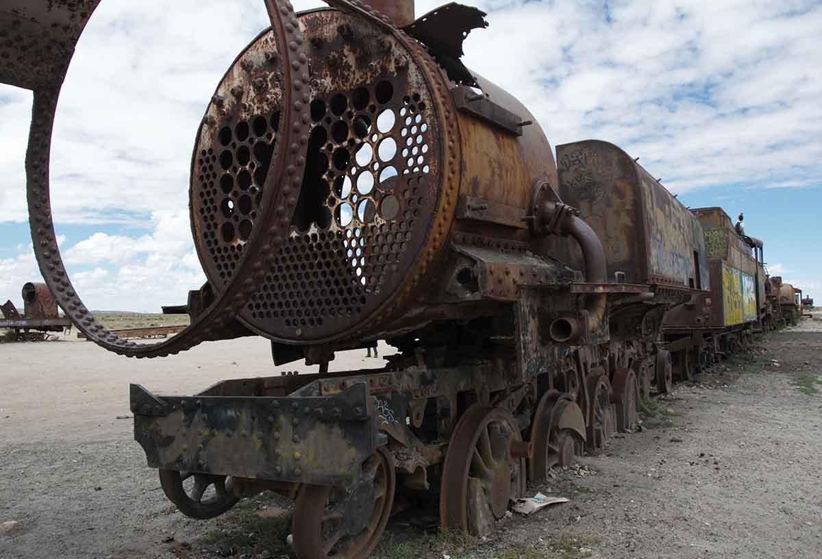 Uyuni train cementery