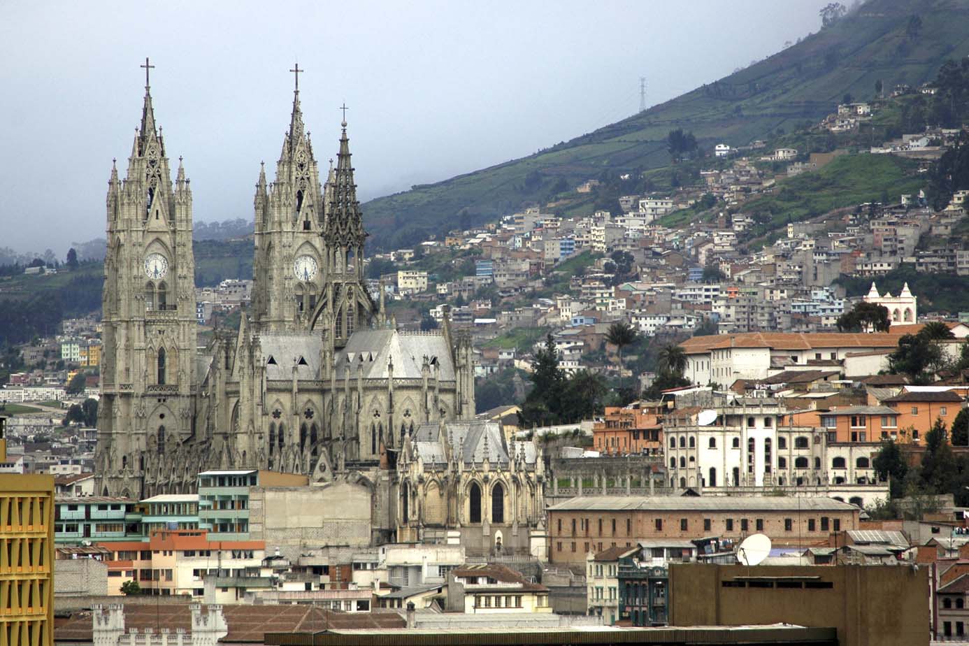 Church in the historic center | Quito | Ecuador | South America