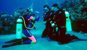 diving in galapagos islands