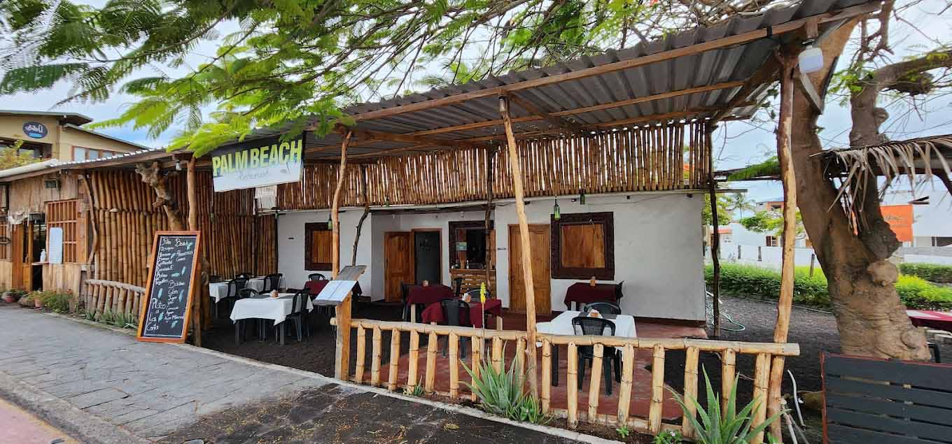 Palm Beach Restaurant | Isabela Island | Galapagos