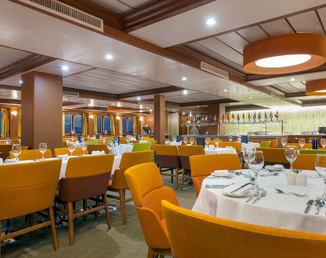 Dining Area | Santa Cruz II | Galapagos Cruise