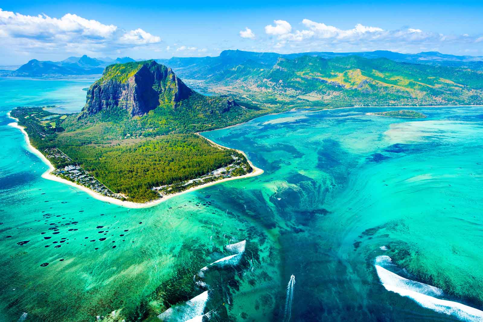 Underwater Waterfall | Mauritius