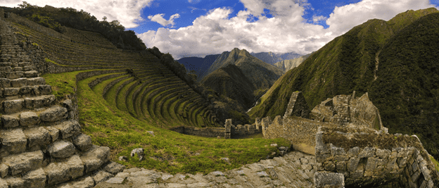 Panoramic view of the Inca Trail | Peru | South America