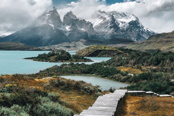 torres del paine view 