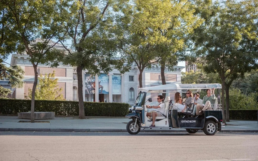 1 to 4-Hour Private Madrid Eco Tuk-Tuk Tour Image 6