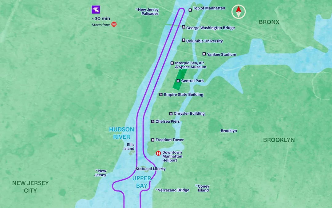 30-Min All-Inclusive NYC Helicopter Tour from Downtown Manhattan Image 2