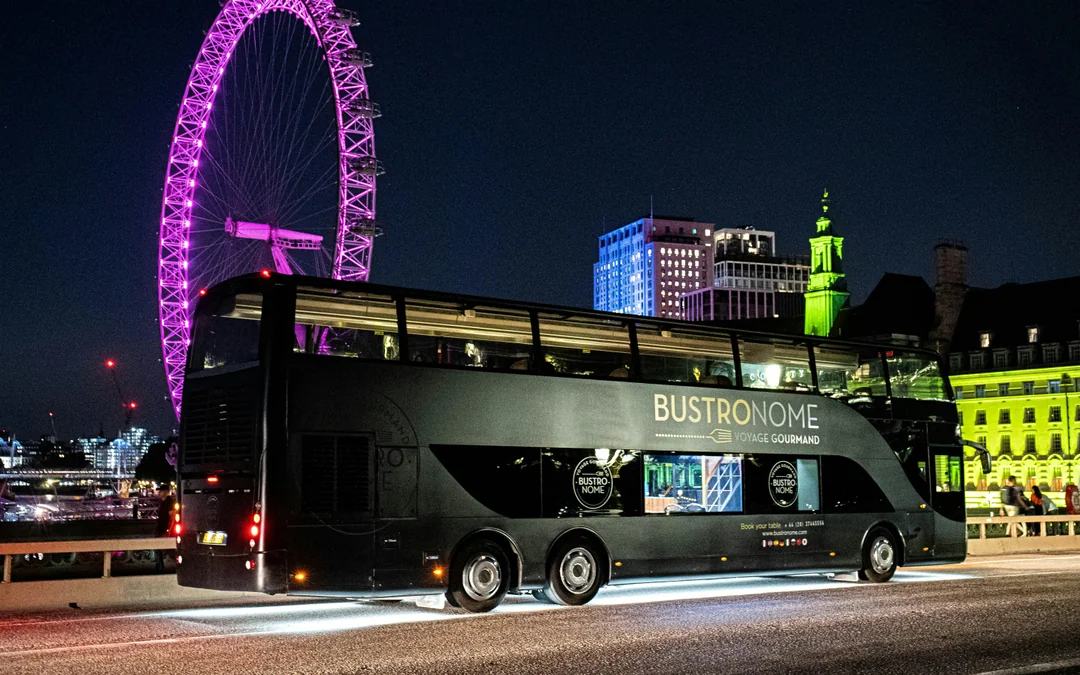 6-Course Gourmet Dinner on a Luxury Coach Bustronome Image 8