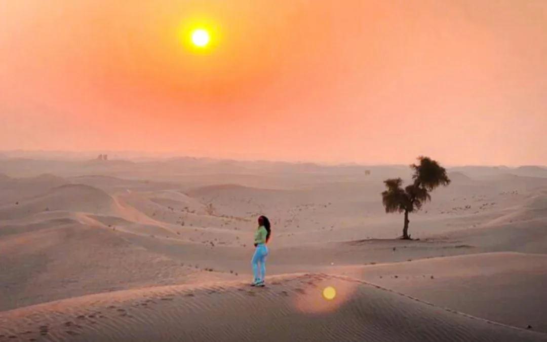 Abu Dhabi Morning Desert Safari with Camel Ride, Dune Bashing & Sandboarding Image 3