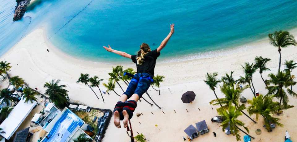 AJ Hackett Sentosa Giant Swing, Bungy Jump, Tandem Bungy Jump, Skybridge | Singapore