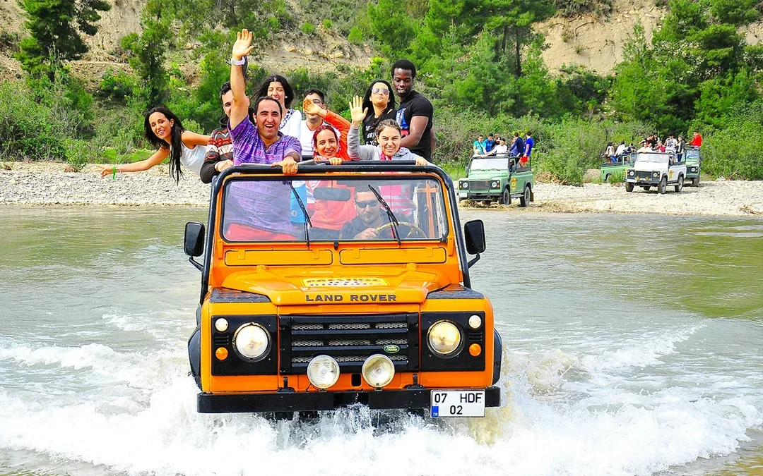 Alanya Rafting, Zipline, Jeep and Quad Safari Combo with Lunch and Transfers Image 3