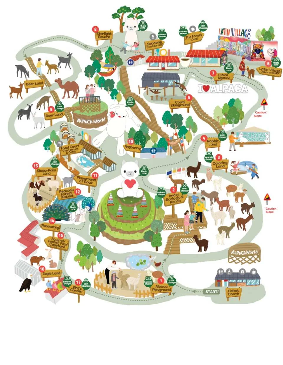 AlpacaWorld Ticket in Hongcheon