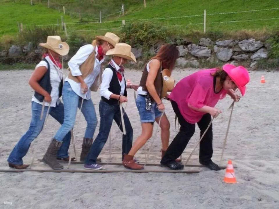 Alpine Olympics rental course for groups