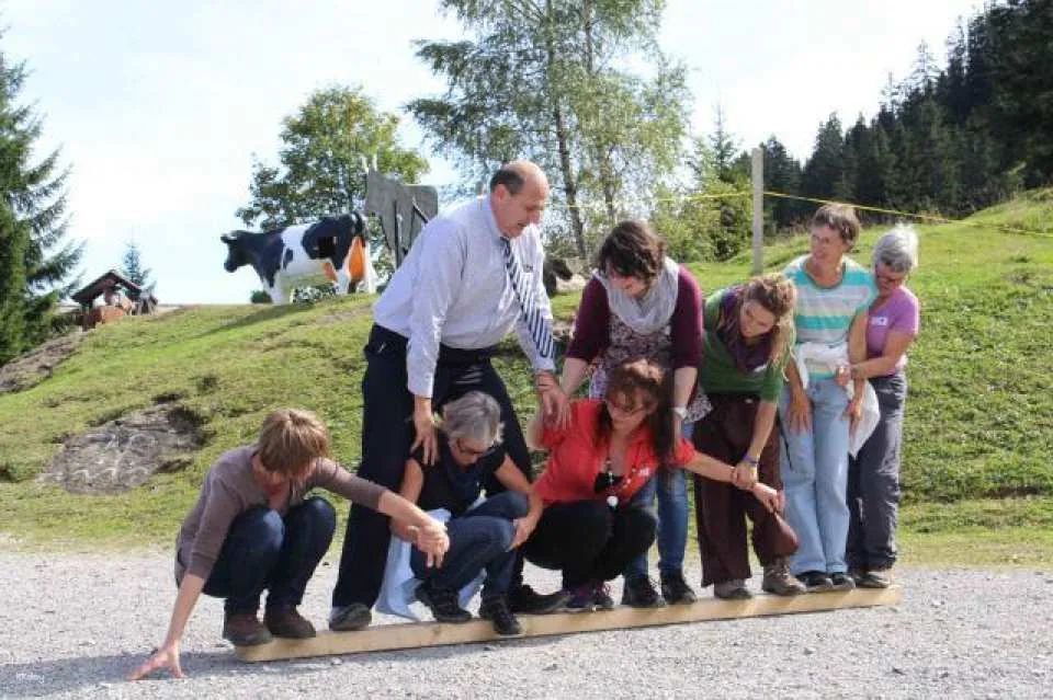 Alpine Olympics rental course for groups