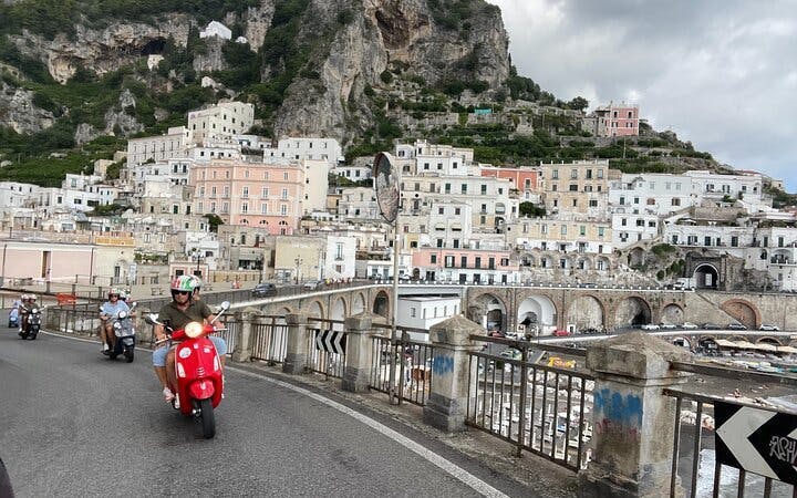 Amalfi Coast Vespa Tour with Stops in Positano and Ravello Image 10