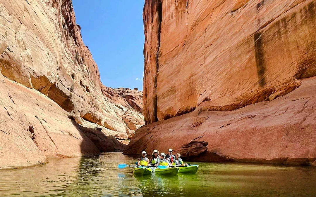 Antelope Canyon & Lake Powell Guided Kayak and Hike Tour Image 3