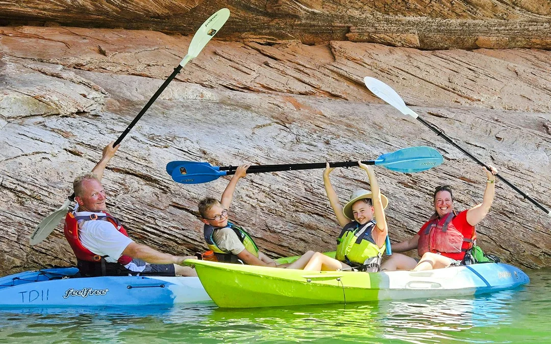 Antelope Canyon & Lake Powell Guided Kayak and Hike Tour Image 4