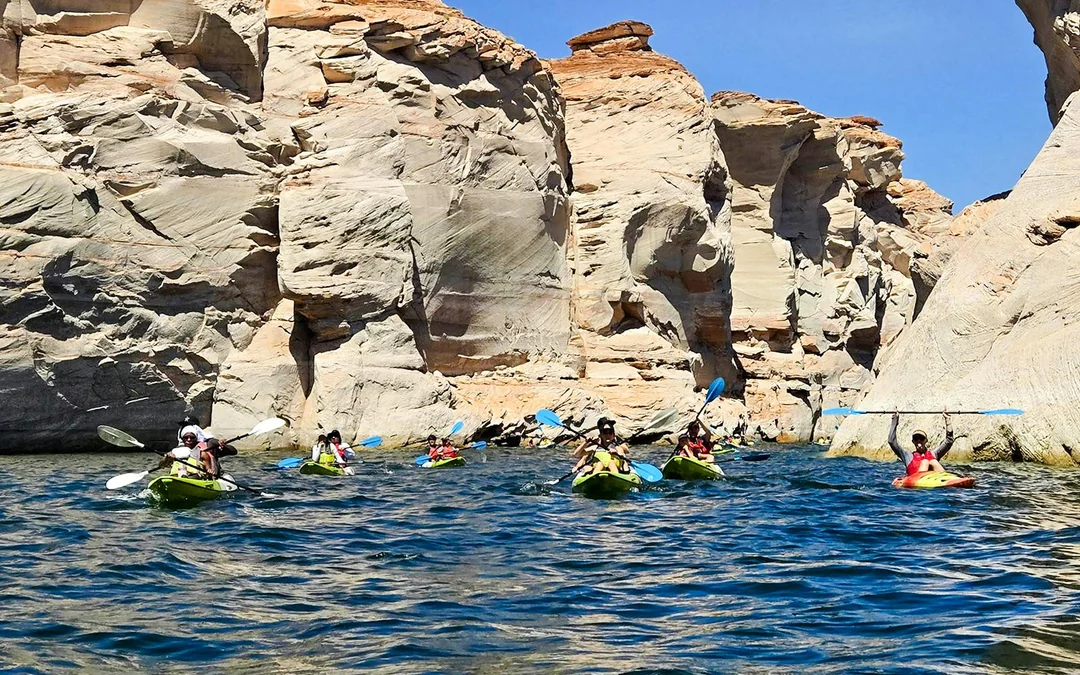 Antelope Canyon & Lake Powell Guided Kayak and Hike Tour Image 6