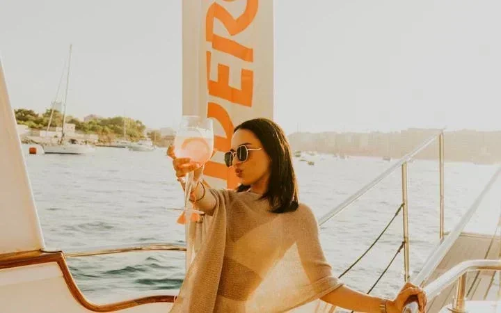 Aperol Sunset Cruise Malta with Free Flowing Aperol Spritz. Image 4