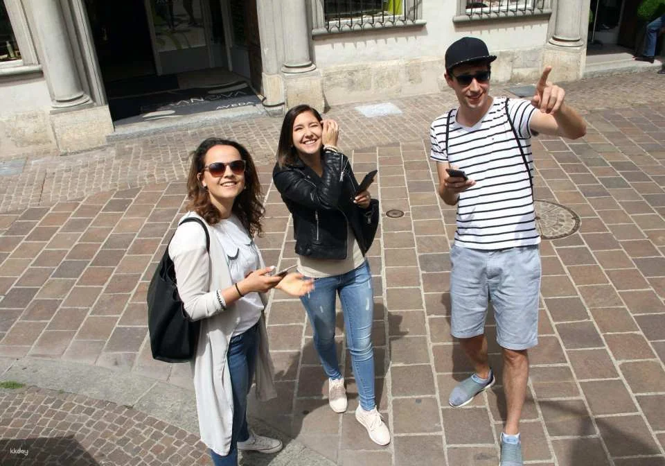 Appenzell interactive scavenger hunt with the smartphone