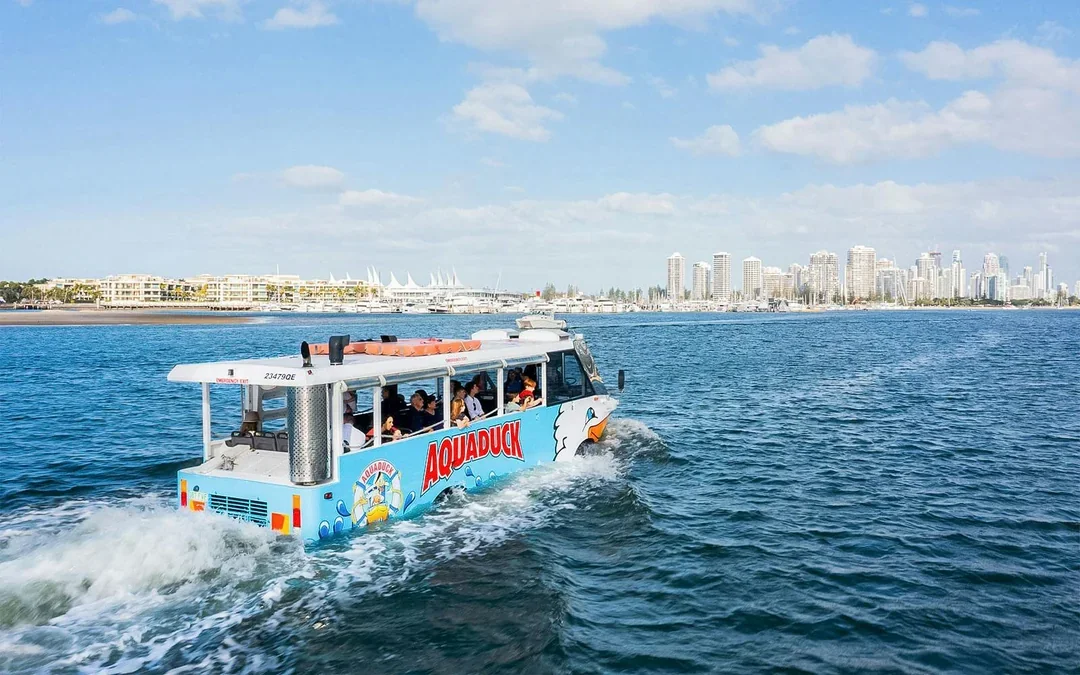 Aquaduck Sunshine Coast: 1 Hour City Tour & River Cruise Image 2