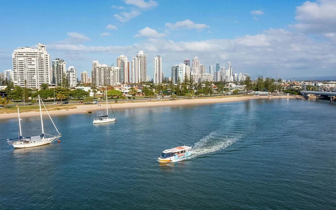 Aquaduck Sunshine Coast: 1 Hour City Tour & River Cruise Image 5