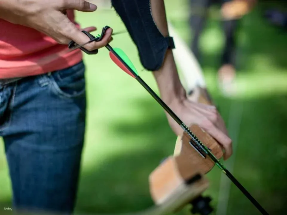 Archery with overnight stay in the tipi village