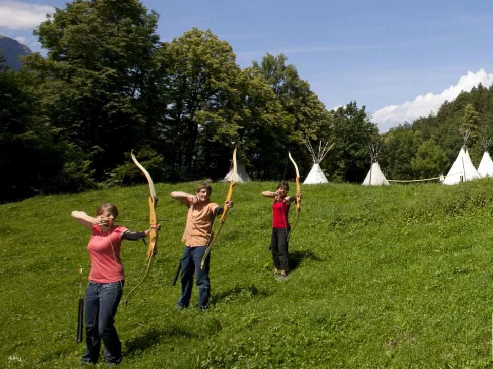 Archery with overnight stay in the tipi village