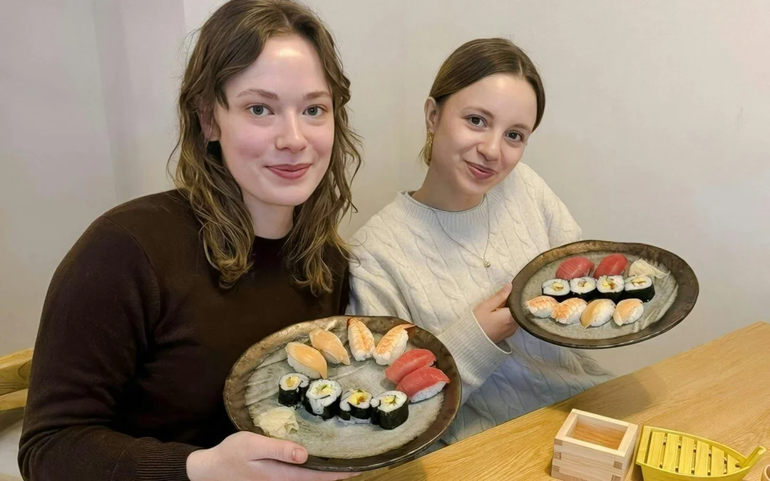 Asakusa Tokyo Sushi Making Class : Sake Ceremony & Whisk Matcha Image 11
