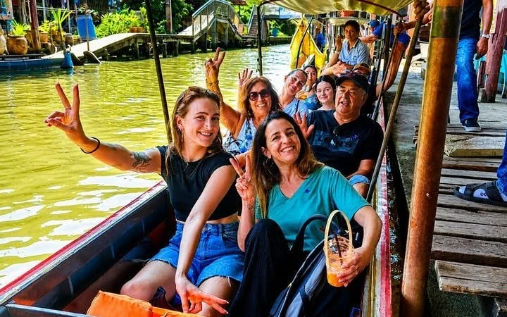 Bangkok: Floating Market Boat & Maeklong Railway Market Tour Image 8