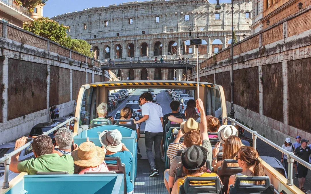 Big Bus: Rome Hop-on Hop-off Bus Tour with Hop-on Hop-off River Cruise Image 2