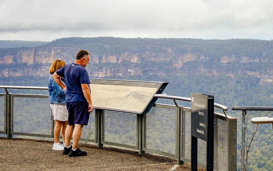 Blue Mountains Cultural Adventure: Wentworth Falls Bushwalks and Aboriginal Sites Image 8