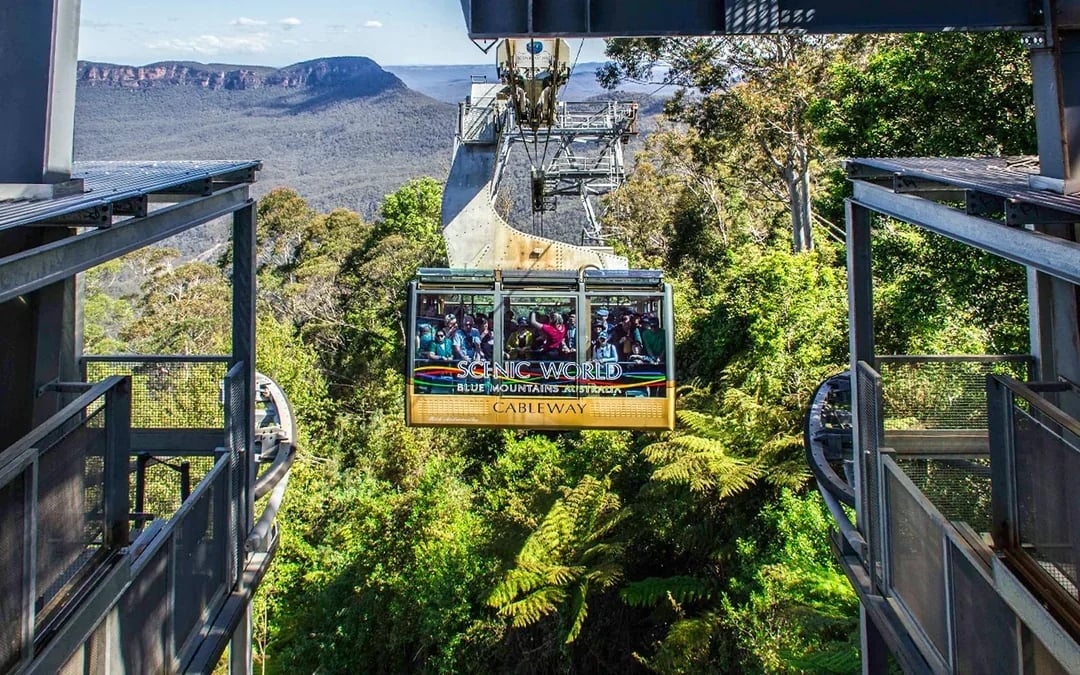 Blue Mountains Tour: Scenic World, Featherdale Wildlife Park & Harbour Ferry Return Image 2