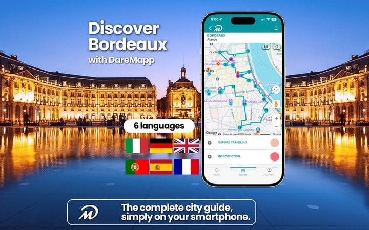 Bordeaux Self-Guided Walking Tour on Mobile App Image 3