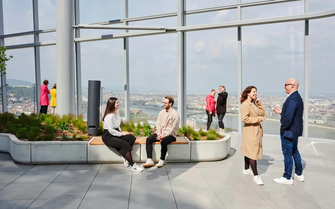 Budapest: MOL SkyDeck Tower Entry Tickets Image 3