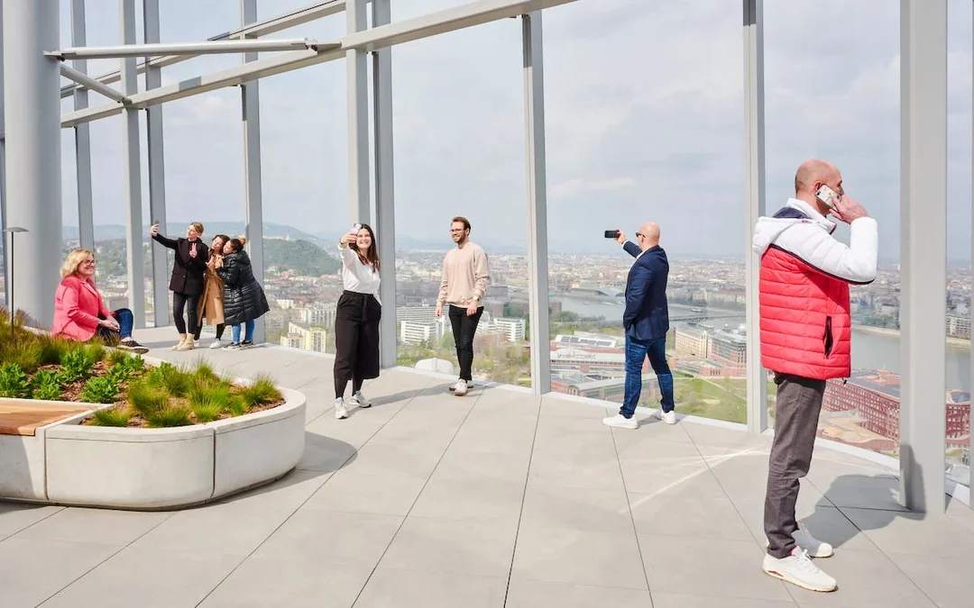 Budapest: MOL SkyDeck Tower Entry Tickets Image 5