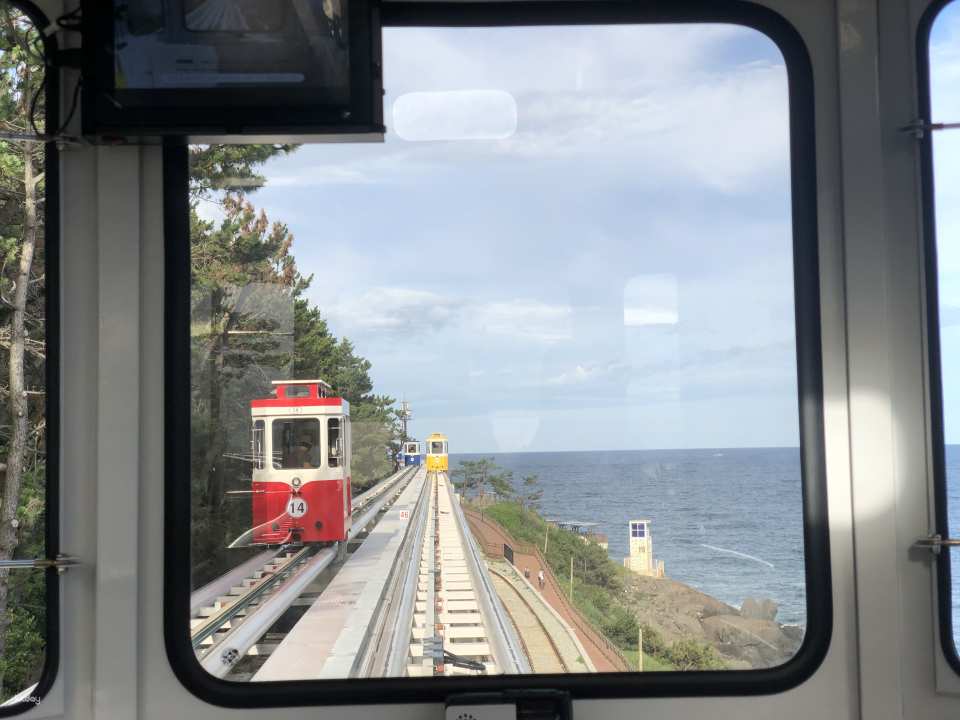 Busan Sky Capsule & Beach Train Tickets | Haeundae Blueline Park
