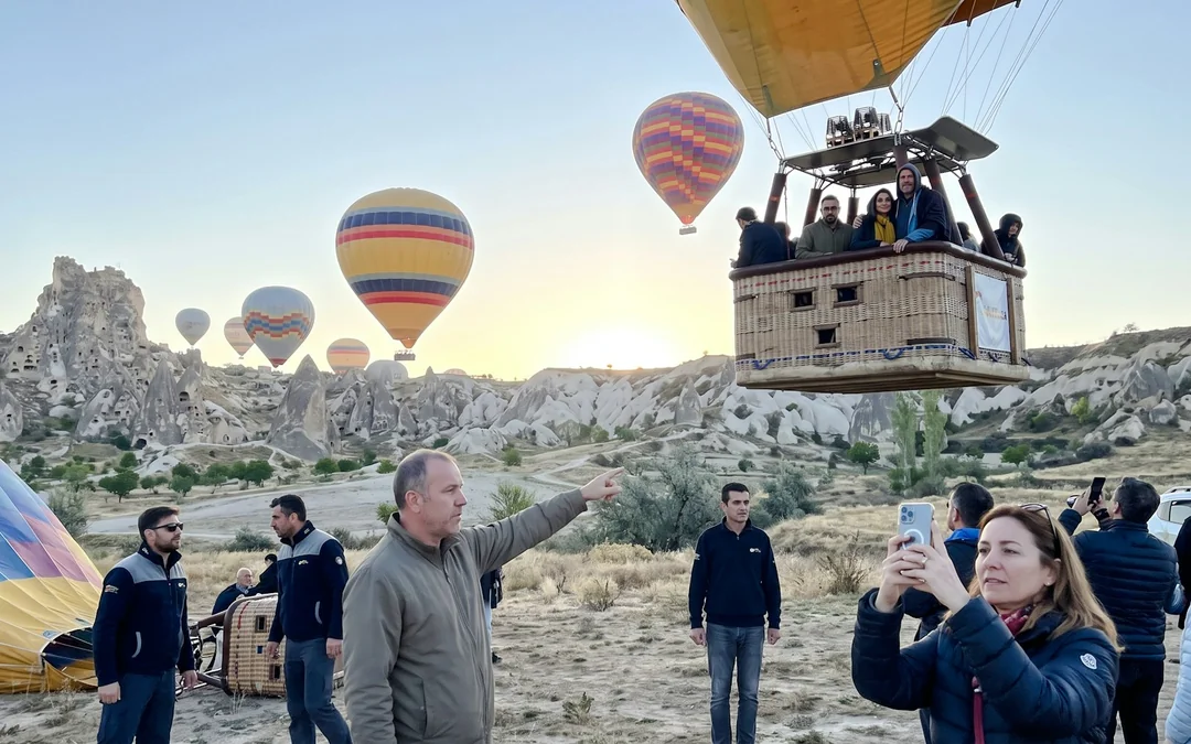 Cappadocia: Sunrise Hot Air Balloon Flight with Hotel Transfers Image 1