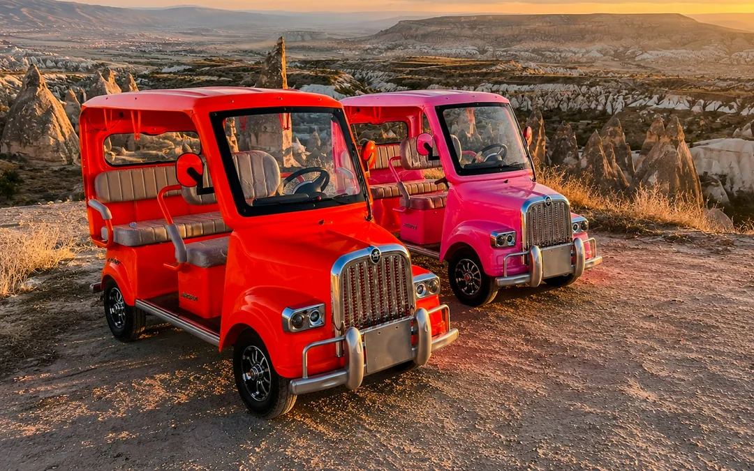 Cappadocia: Vintage-Style Car Guided Valley Tour with Scenic Photo Stops Image 2
