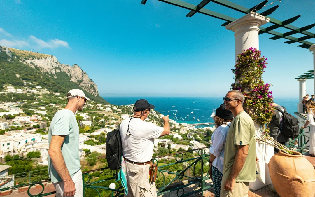 Capri & Anacapri Guided Tour with Blue Grotto Visit & Boat Ride from Sorrento Image 1