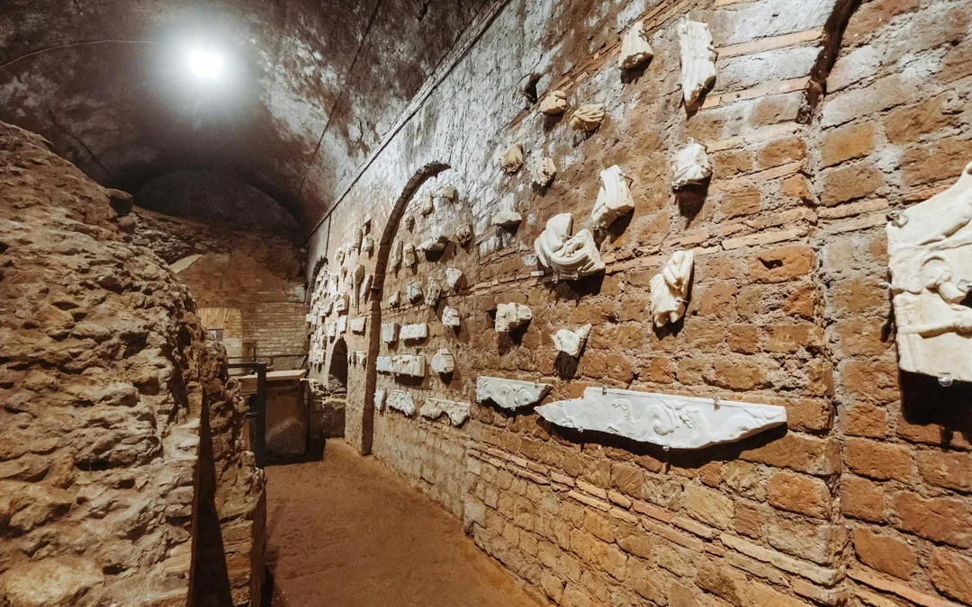Catacombs of St. Sebastian Guided Tour with Aqueducts & Appian Way Image 4