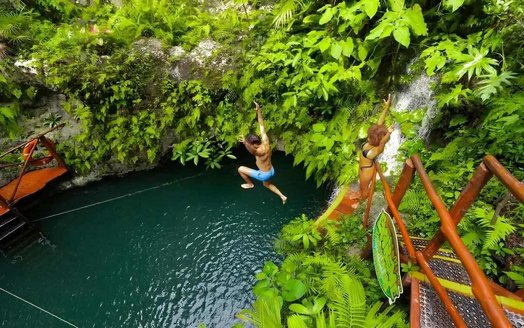 Cenote Adventuring with Regional Snack, Tequila Tasting and Transportation Image 3