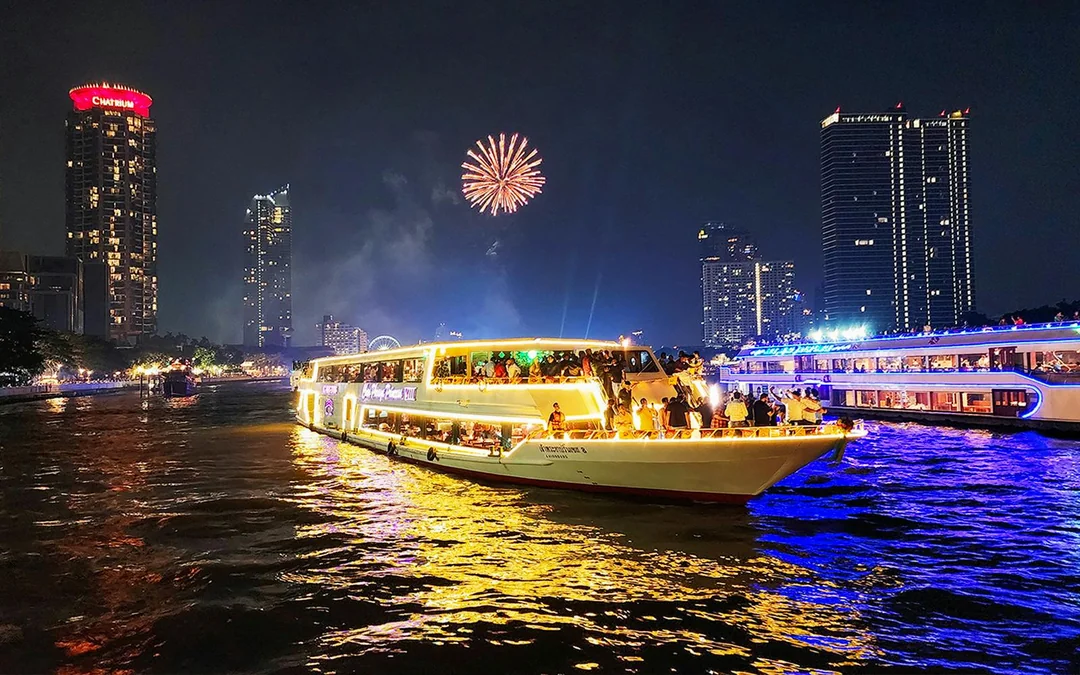 Chao Phraya Princess Cruise with Indian Dinner & Live Music Image 1