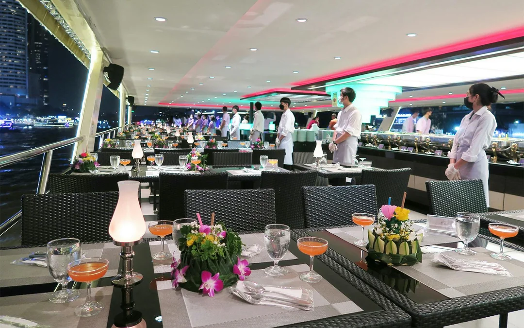 Chao Phraya Princess Cruise with Indian Dinner & Live Music Image 2