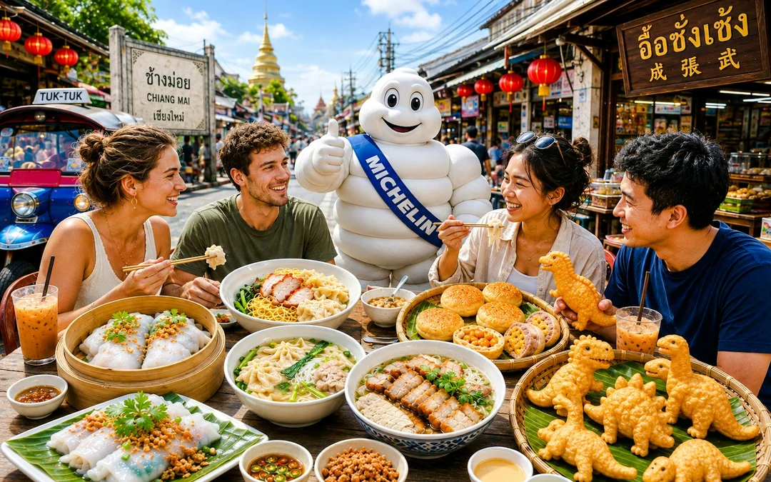Chiang Mai Michelin Bib Gourmand Food Walking Tour Image 1
