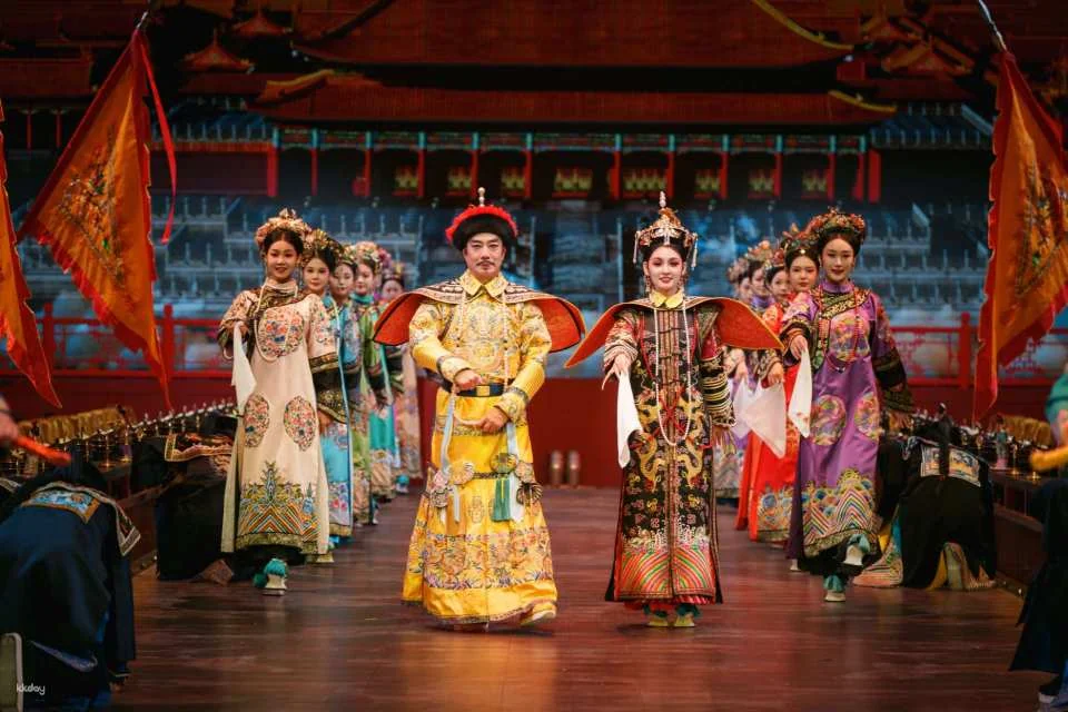 [China] Beijing Yuxiandu Imperial Cuisine Experience: Imperial Palace Dinner (Emperor's Luxurious Experience + Ancient Folk Dance Performance + Museum Visit)