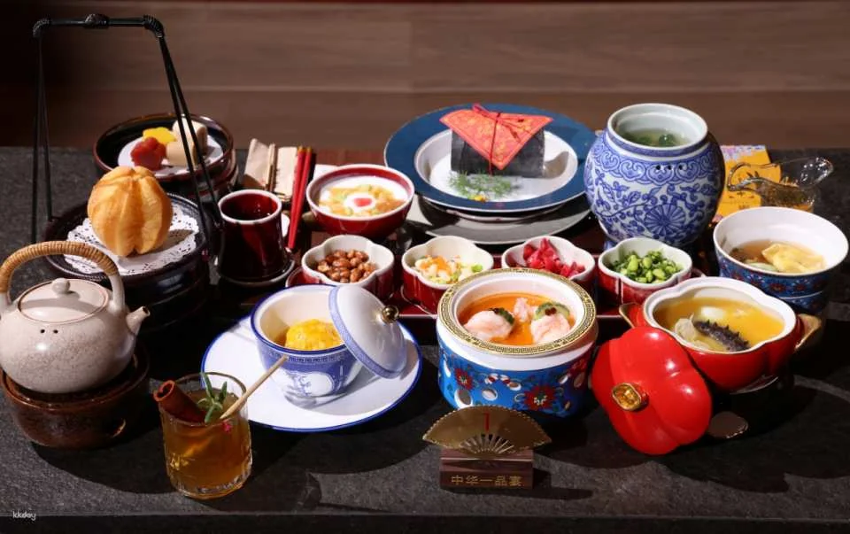 [China] Beijing Yuxiandu Imperial Cuisine Experience: Imperial Palace Dinner (Emperor's Luxurious Experience + Ancient Folk Dance Performance + Museum Visit)