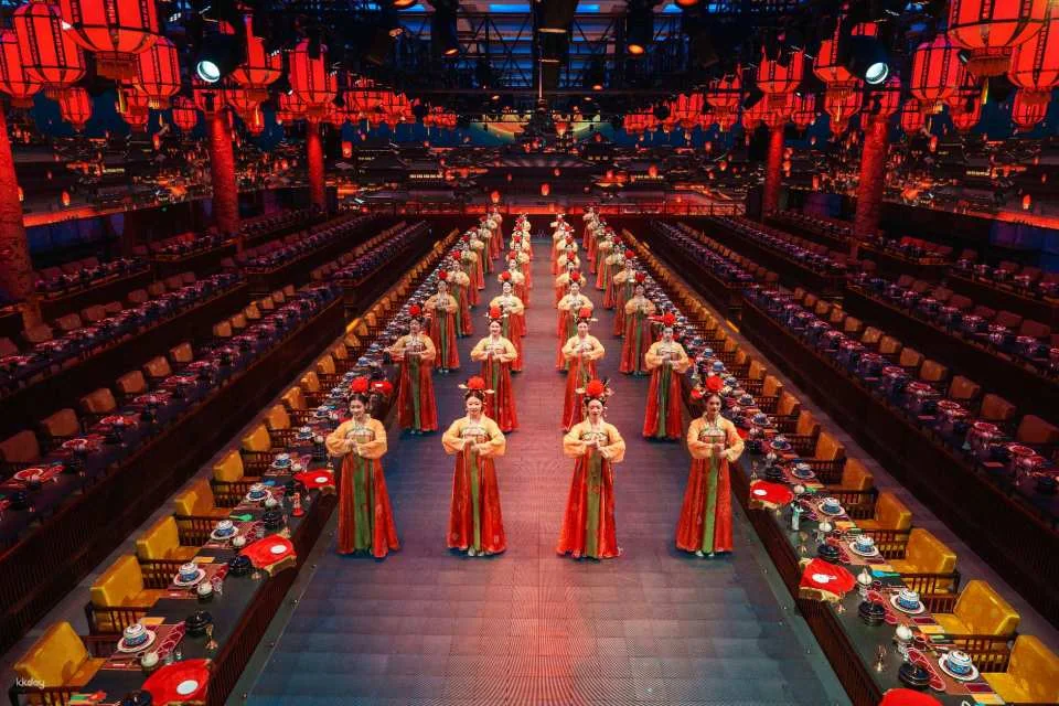 [China] Beijing Yuxiandu Imperial Cuisine Experience: Imperial Palace Dinner (Emperor's Luxurious Experience + Ancient Folk Dance Performance + Museum Visit)