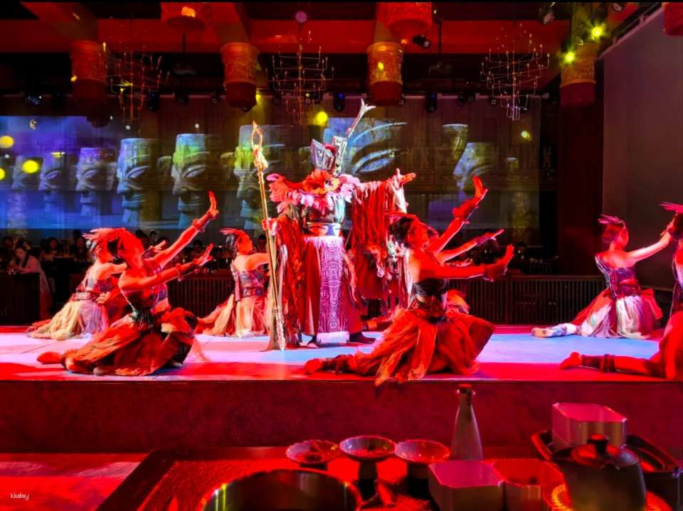 China | Chengdu Shu Kingdom Banquet: A Palace-Style Banquet | Song and Dance Performance | A New Sichuan Hotpot Experience