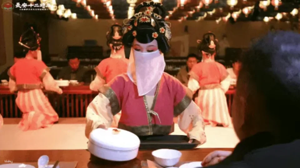 China | Xi'an Chang'an Twelve Hours Theme Street (Optional activities include: Grand Tang Dynasty Banquet Experience, Ancient Style Restaurant, Song and Dance Performance, Tang Culture Experience, and Complimentary Hanfu Costume Dressing Experience)