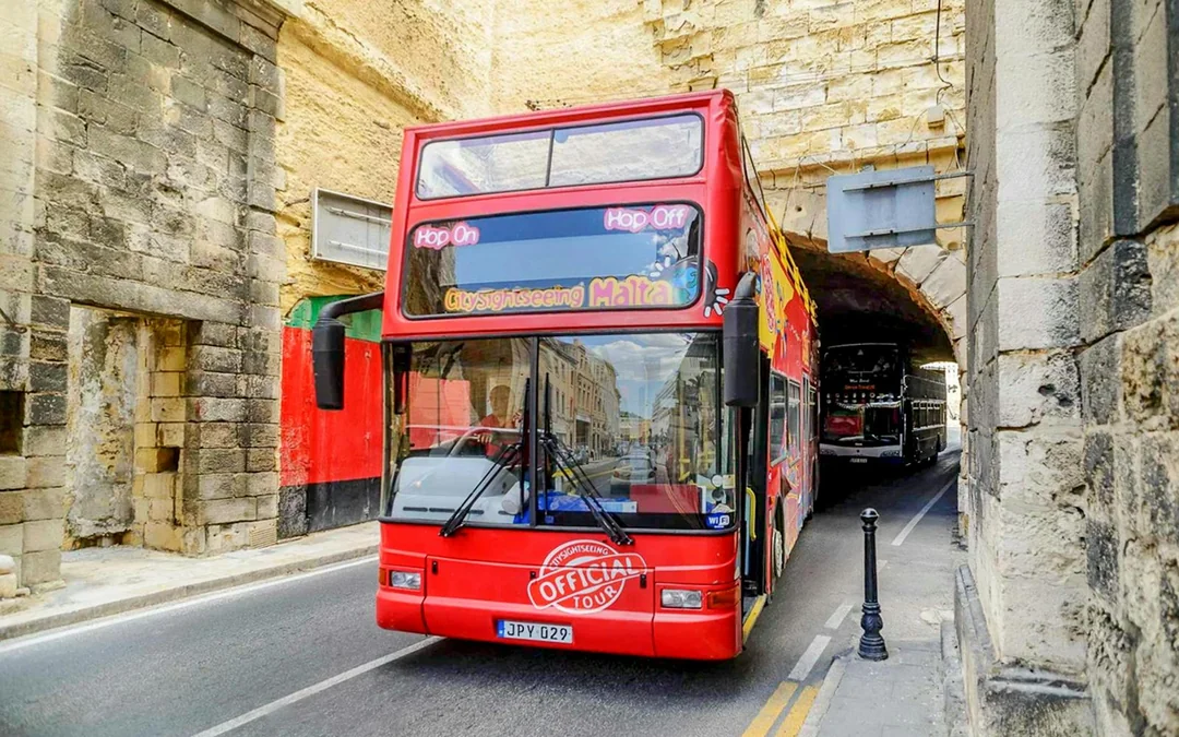City Sightseeing: Malta Hop-on Hop-off Bus Tour with Optional Harbor Cruise Image 1